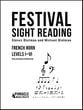 Festival Sight Reading: French Horn P.O.D. cover